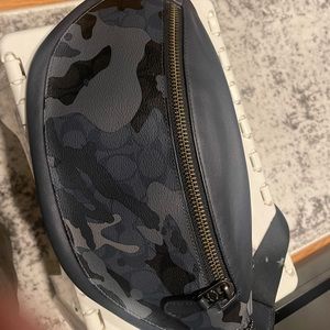 Large mens coach waist bag